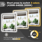 Hivone 30X36 LED Bathroom Mirror - Image 7