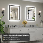 24x32 Inch LED Bathroom Mirror - Image 3