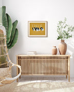 VIYYIEA Framed Wall Art for Living Room, Cranes Canvas Prints, Vintage Home - Image 6