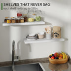 Marsmiles Wood Floating Shelves - Image 5