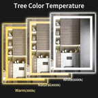LED Bathroom Mirrors 36"x40" Bathroom Mirror - Image 5