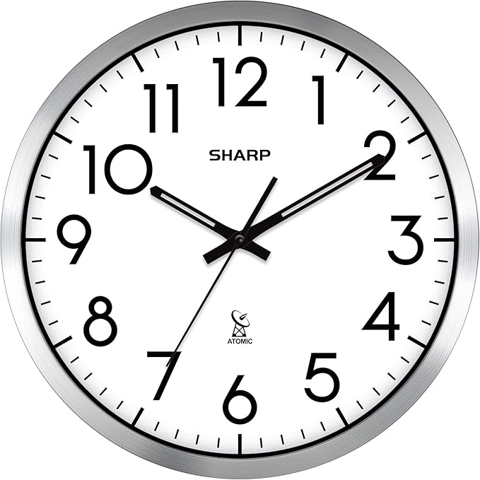 Sharp Atomic Analog Wall Clock by SHARP