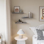 Upassion Floating Shelves for Wall Set of 3, Frame Display Floating Shelf for - Image 5