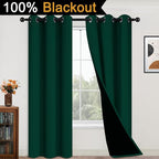 Yakamok 100% Blackout Curtains for Bedroom - Image 2