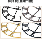 48 inch Large Wall Clock for Living Room Decor – Easy-Assembly Silent - Image 7