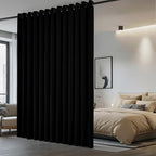 NICETOWN Closet Door Curtain, Room Separator Heavy Curtains Screens Partitions by NICETOWN