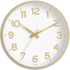 Roymnie Wall Clock 12 Inch Silent Wall Clocks Battery Operated-Modern Non by Unknown