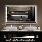 GarveeHome 50x28 LED Bathroom Mirror - Image 5