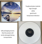 Sunset Clocks Wall for Bedroom Silent Wall Clock Non Ticking Decorative Wall - Image 8