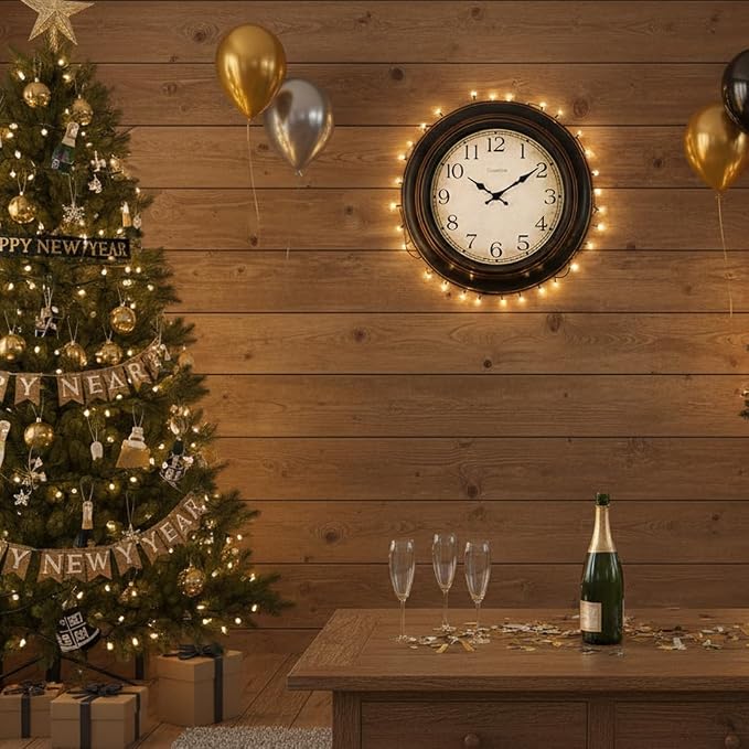 Crosstime 18 Inch Vintage Large Wall Clock - Image 8