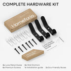Homeforia Wall Coat Hook Rack - Image 5