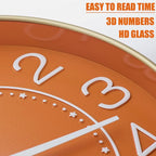 HZDHCLH Small Wall Clocks Battery Operated, Quartz Movement, Silent Non Ticking - Image 6