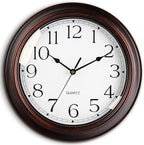 KECYET Wall Clock 10 Inch Battery Operated Silent Non-Ticking Wall Clock by KECYETWALLCLOCK