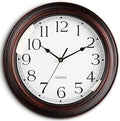KECYET 12 Inch Wall Clocks Battery Operated Silent Non-Ticking Wall Clock by KECYETWALLCLOCK