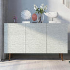 Grasscloth Peel and Stick Wallpaper, Waterproof Self Adhesive Removable Vinyl - Image 8