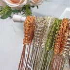 ave split Decorative Door String Curtain Wall Panel Fringe Window Room Divider - Image 3