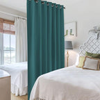 RYB HOME Room Divider Curtains Thermal Insulated Room Darkening Privacy Panels - Image 4