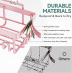 Veken Large Capacity Shower Caddy 6-Pack, No Drilling & Rustproof, Adhesive - Image 4