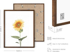 HAUS AND HUES Sunflower Set Collage 16x20 - Image 3