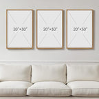 Framed Abstract Matisse Wall Art - Image 8