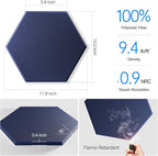 12 Pack Self-Adhesive Acoustic Panels 12" X 10" X 0.4" - Image 3
