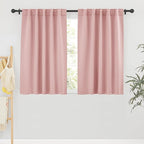 RYB HOME Blackout Curtains for Bedroom, Small Windows Shades Thermal Insulating by RYBHOME