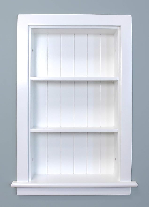14x24 Aiden Recessed Wall Niche Medicine Cabinet Replacement, in The Wall - Image 4
