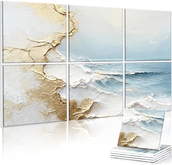 JBER Acoustical Wall Panels, 47.2×27 Inches Art Acoustic Panels, Decorative by JBER