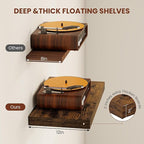 Vivelove 12" Deep Floating Shelves 47.2" Long, Wall Shelves - Image 4