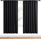 NICETOWN Black Blackout Curtain Blinds - Image 2