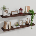 Marsmiles Wood Floating Shelves by Marsmiles