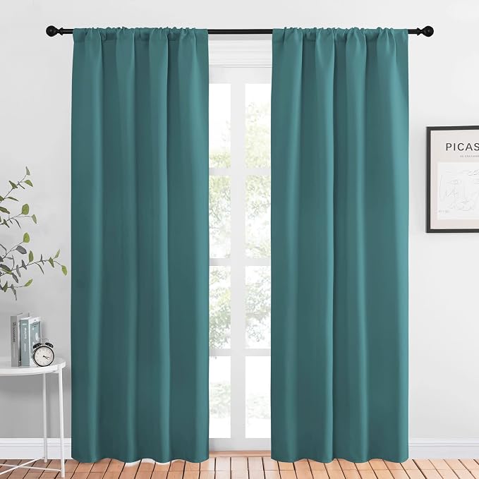 NICETOWN Blackout Curtain for Kitchen Window by NICETOWN