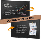 SELEAD Double-Sided Magnetic Chalkboard 48 x 24 Inches - Image 2