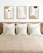 PHOPAGO Boho Wall Art Minimalist Bohemain Framed Wall Printing 11x14in Abstract - Image 4