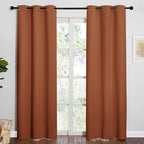 NICETOWN Nursery Essential Thermal Insulated Solid Grommet Top Blackout by NICETOWN