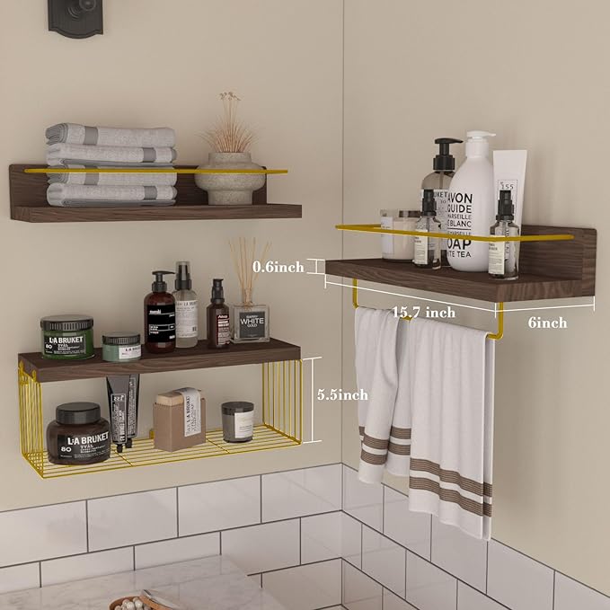 PopiShelves Bathroom Shelves Over Toilet - Image 3
