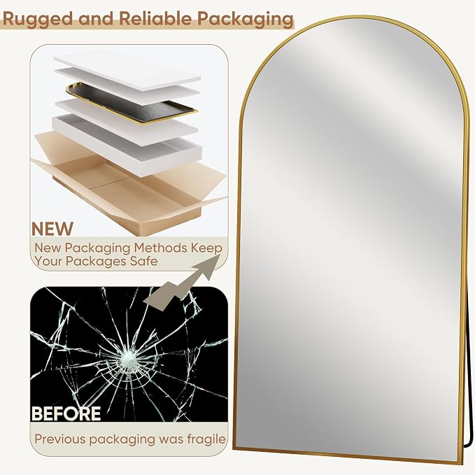 Full Length Mirror, Tall Mirrors Body Floor Mirror - Image 8