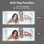 GarveeHome 60x24 LED Bathroom Mirror - Image 4