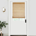 LazBlinds No Tools No Drill Bamboo Roller Shades, Cordless Bamboo Blinds by LazBlinds