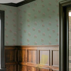 Vintage Floral Wallpaper Peel and Stick Boho Wallpaper Removable Waterproof - Image 2