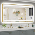 68x36 Inch LED Bathroom Mirror by Briivuemodernmirrors