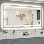 68x36 Inch LED Bathroom Mirror by Briivuemodernmirrors