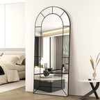 Wall Mirror, Full Length Floor, Window Pane - Image 8