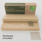 BAOBAB WORKSHOP Solid Wood Floating Shelves - Image 6