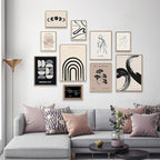 KBKBART Minimalist Boho Wall Art Prints, Eclectic Home Decor - Image 2