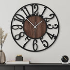 24'' Silent Wall Clock with Night Light, Glow in The Dark Decorative Wall Clock - Image 6