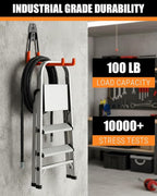 WMK 7.3'' Garage Hooks Heavy Duty Wall Hook, 6 Pack Garage Storage Hook - Image 3