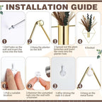 Jexine 4 Pcs Hanging Planters - Image 3