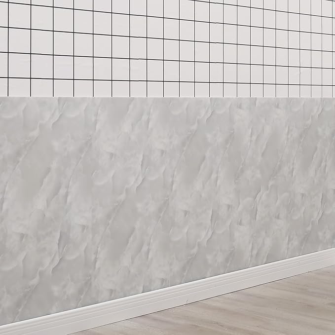 Haimin Wall Panels Peel and Stick 10 Pieces 23.6x11.8in Lightweight Backsplash - Image 7