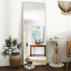 VooBang Mirror Full Length, Aluminum Alloy Frame Full Body Mirror, Standing - Image 7